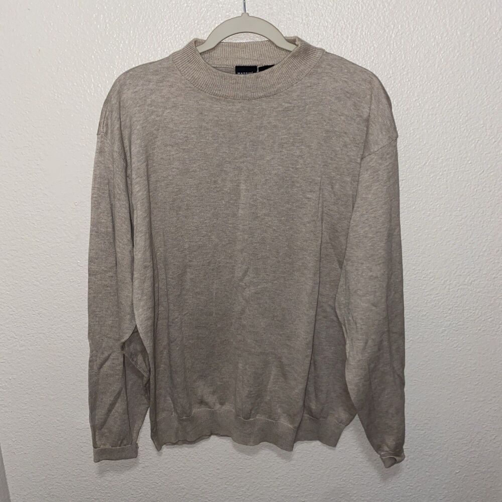 Massini Collection Men’s Sweater Size XL Beige